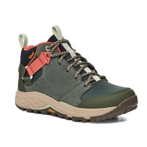 Keen Green and Orange Lace Up Boots